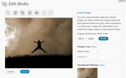 Resize Image in WordPress