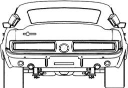 car rear reference