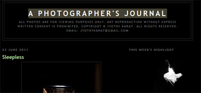 A Photographer s Journal