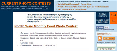 Current Photo Contests