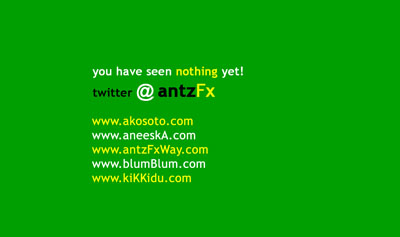 antzFx Business Card v3.0