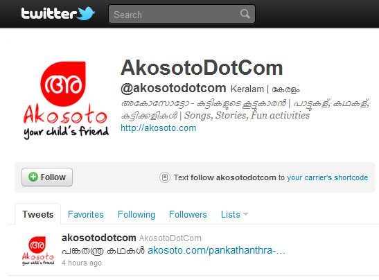 Twitter @AkosotoDotCom