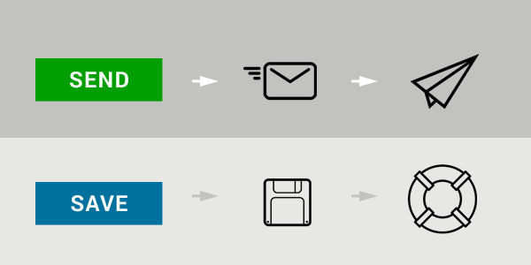 'Send Mail' icons by by Hakan Yalcin and Tony Wallström; 'Save' by Matt Caisley and 'Life buoy' by Stanislav Levin