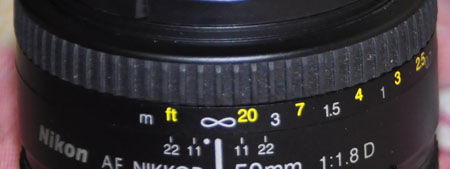 50 mm lens - I didnt know I could do that