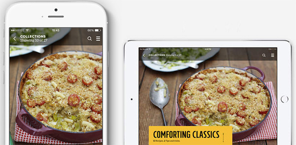 Jamie Oliver's Recipes iOS app