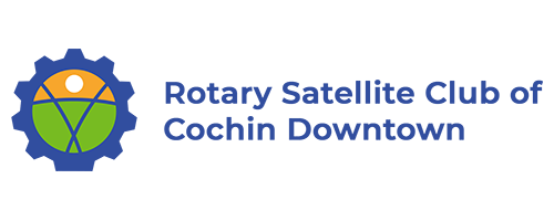 The final Rotary Satellite Club of Cochin Downtown logo