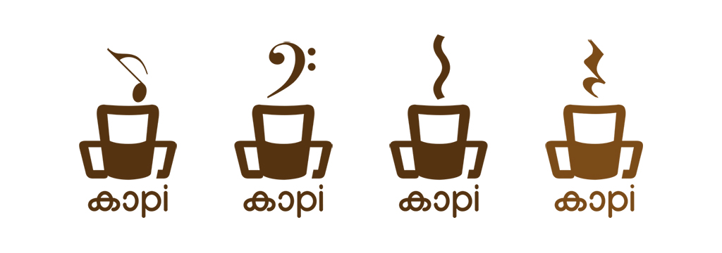 Kaapi logo evolution