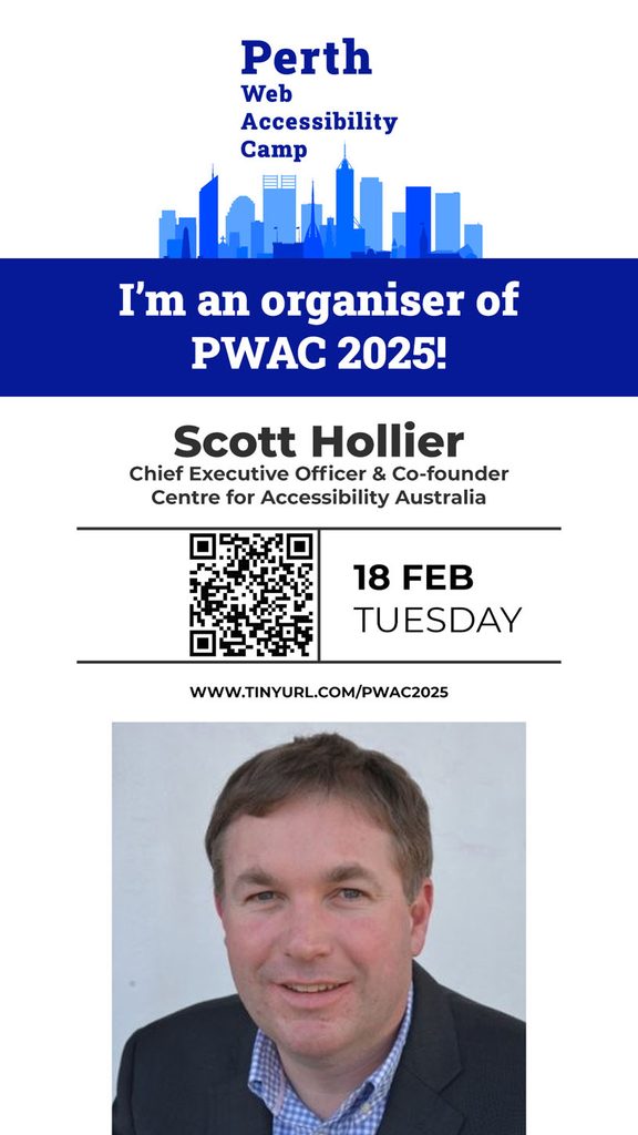 Poster for the organisers