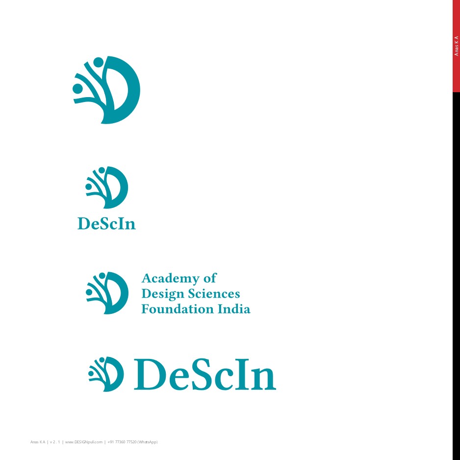 Logo design for DeScIn