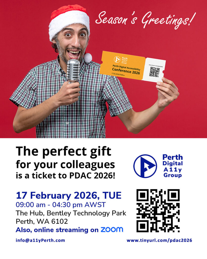 Christmas gift poster of PDAC 2026
